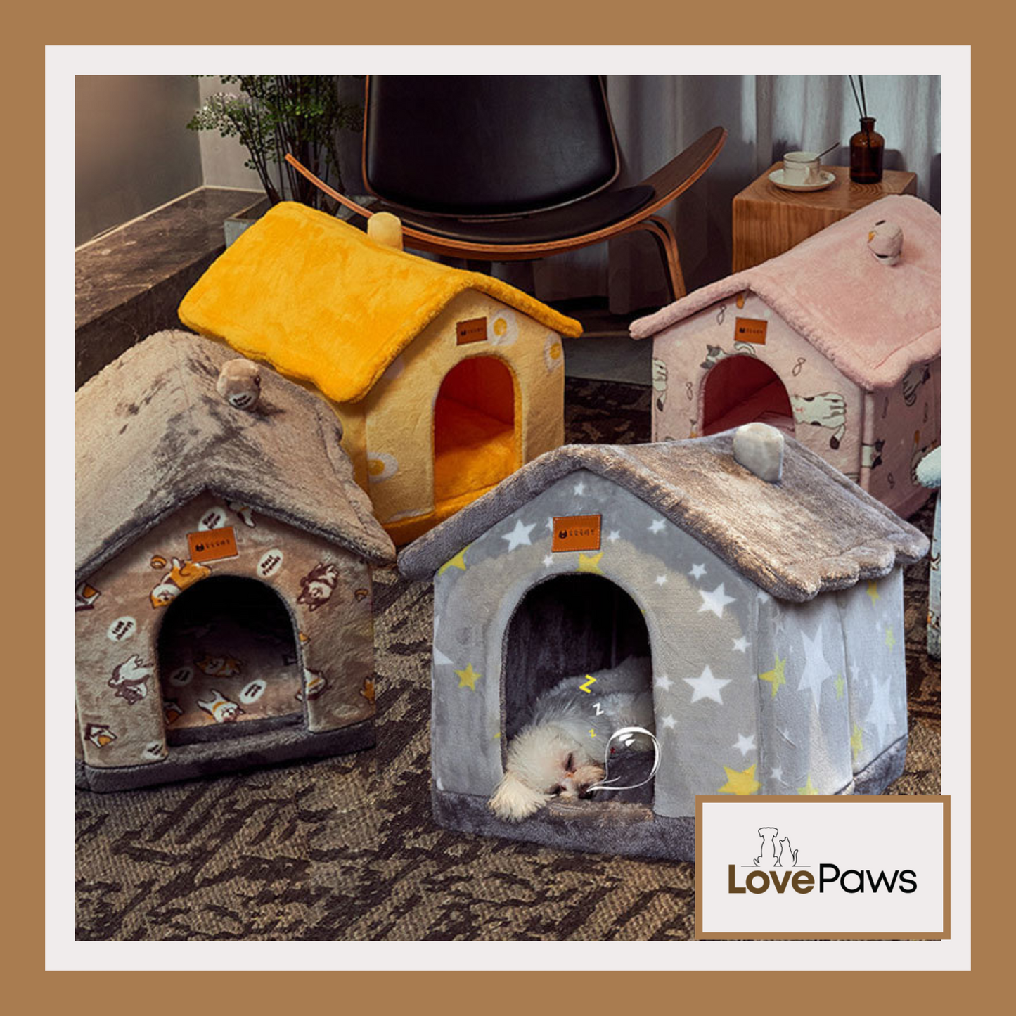 Foldable Winter Pet Villa