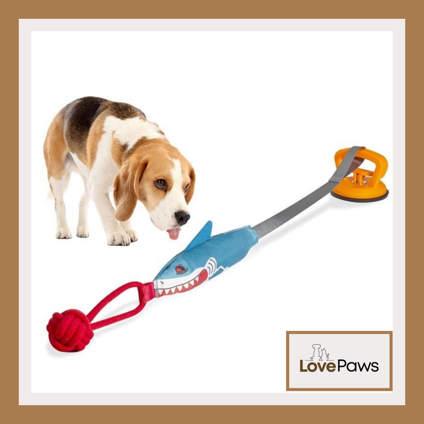 PROKEl Shark Shaped Pet Toy