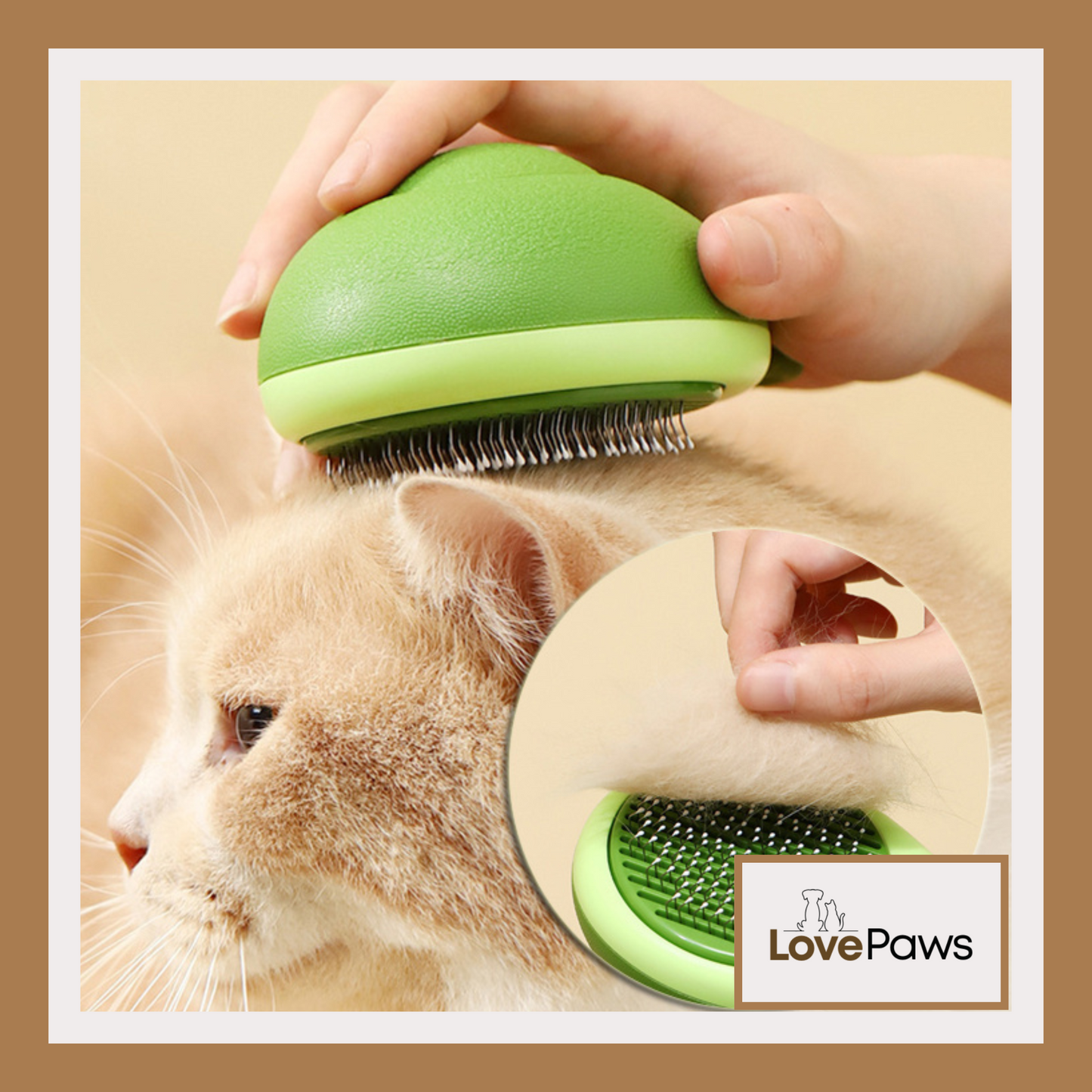 2-in-1 Hair Remover & Massage Comb For Cats