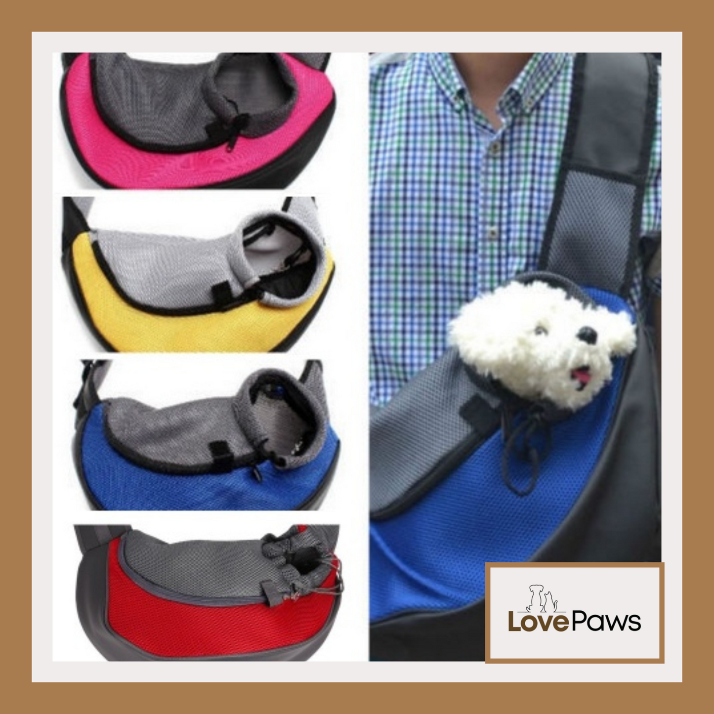 Shoulder Pet Sling Carrier