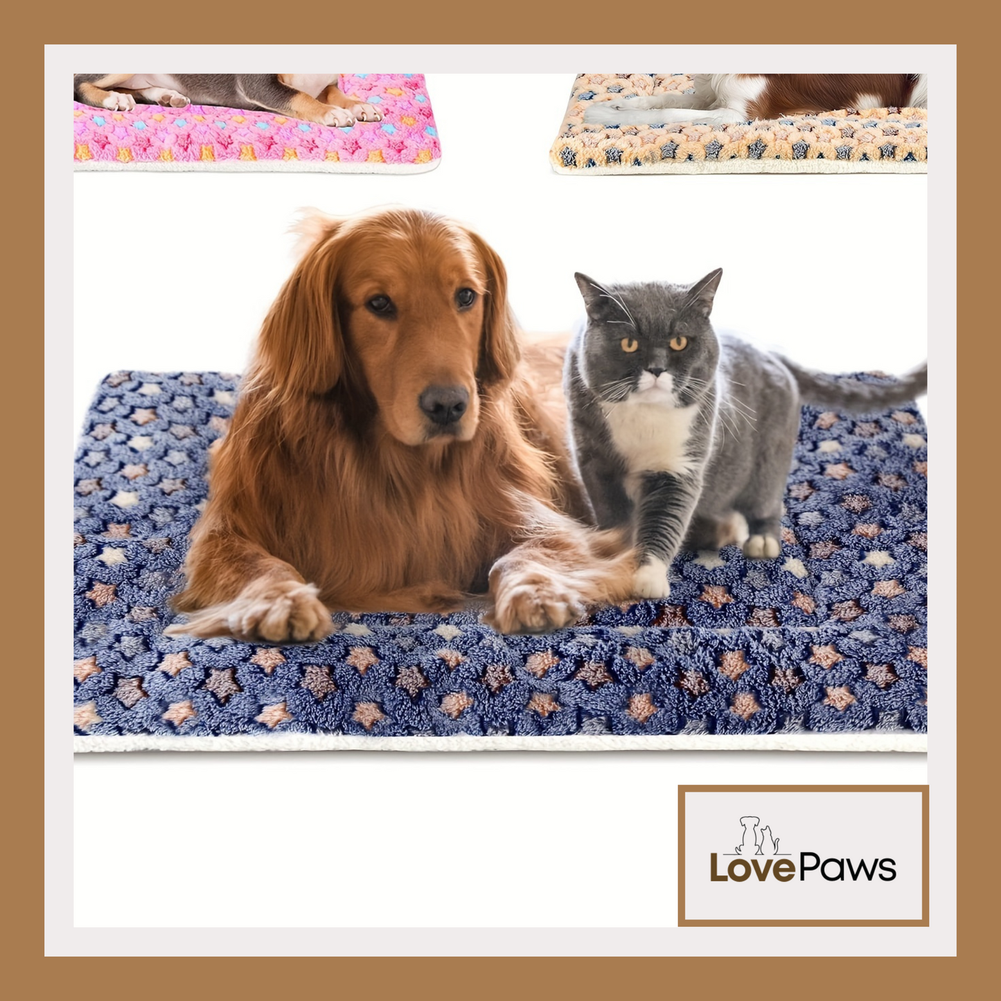 Reversible Fleece Crate Mat