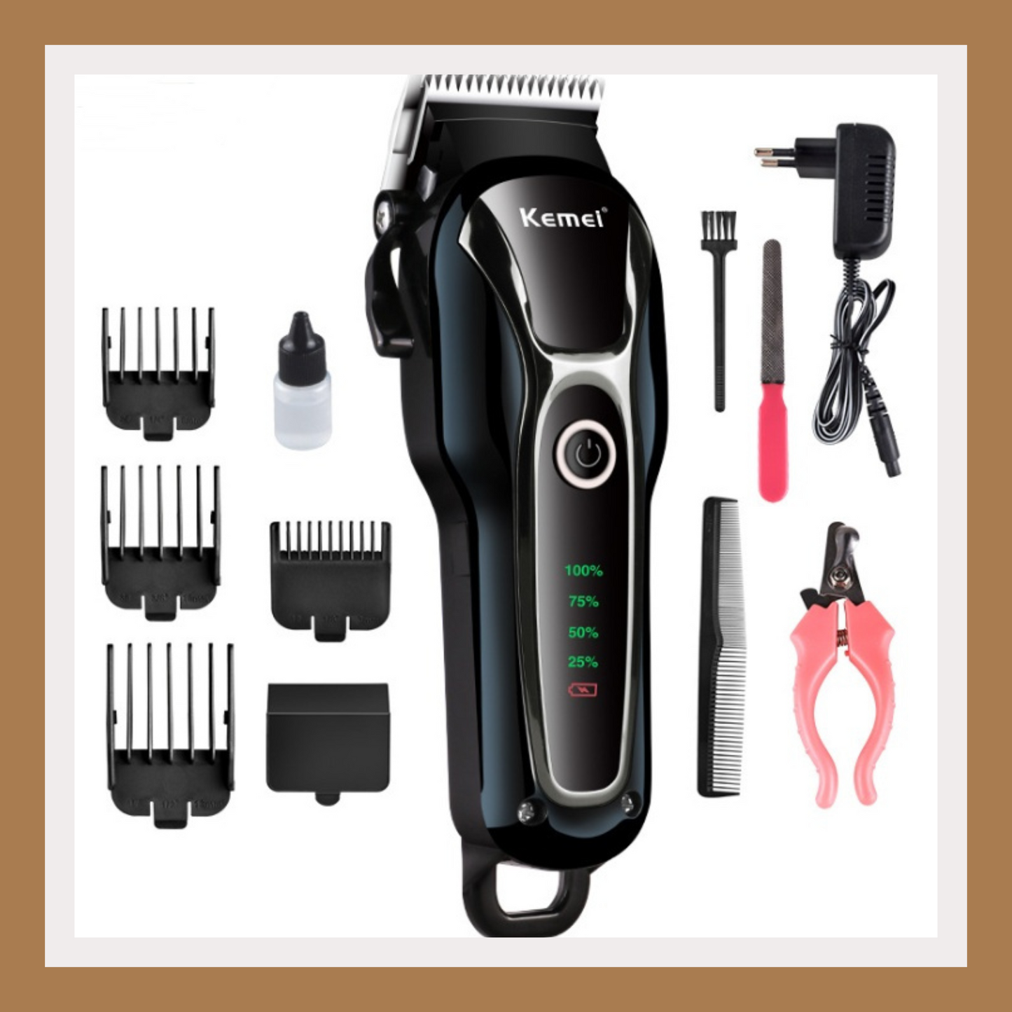 Rechargeable Pet & Human Hair Clipper