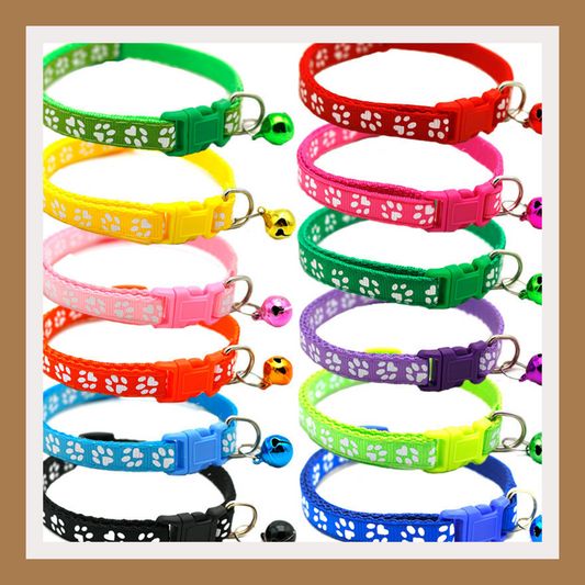 Adjustable Pet Collar with Bells