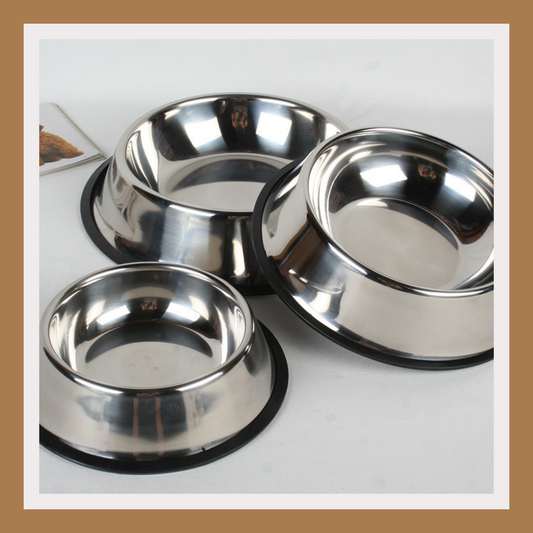 Classic Stainless Steel Pet Bowl