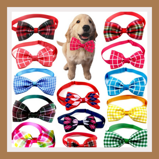 Plaid Pet Tie Scarf