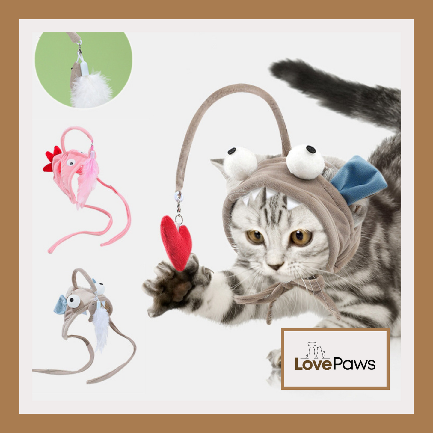 Wearable Funny Cat Toy