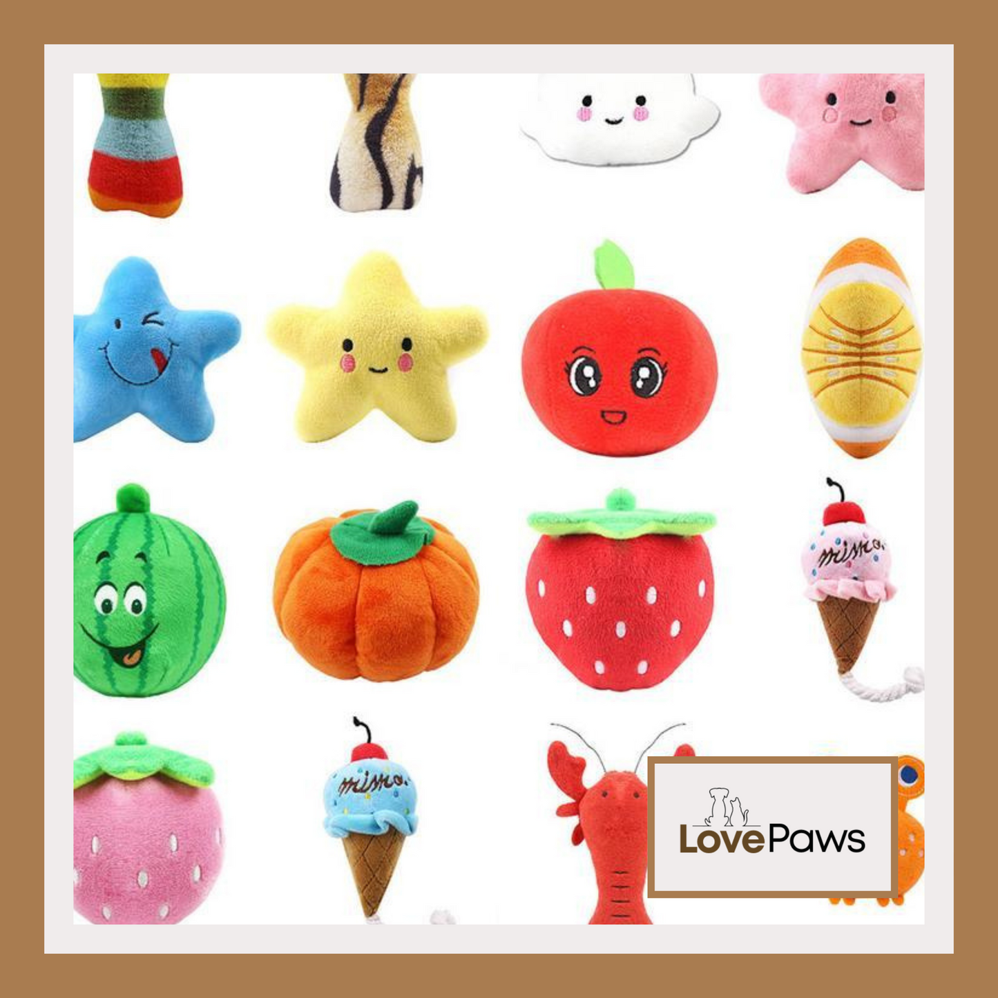 Plush Vocal Toy for Dogs & Cats