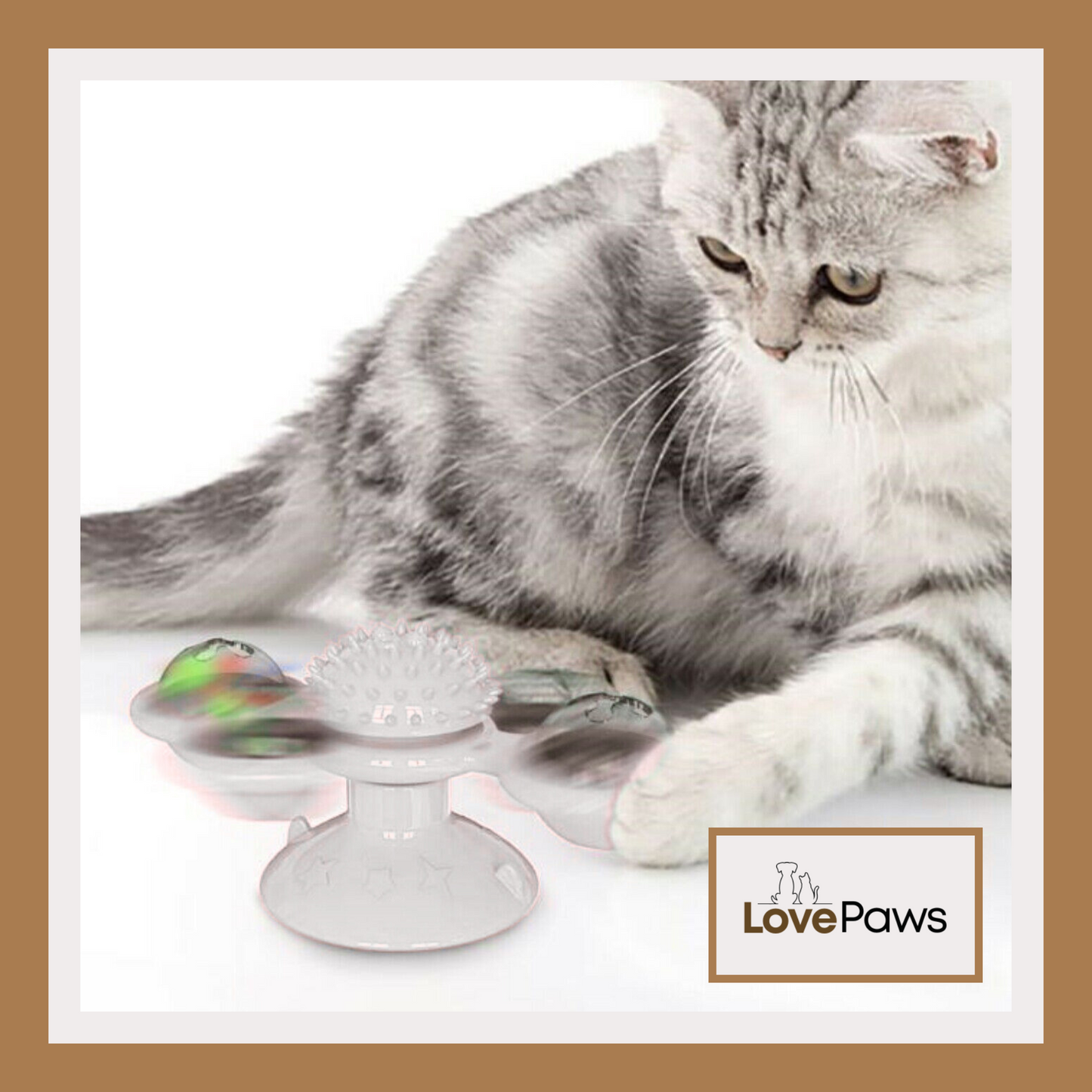 Windmill Cat Spinner Toy