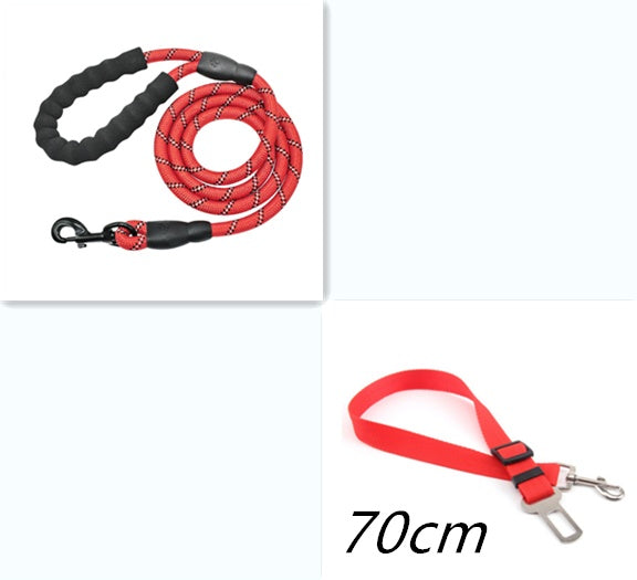 Reflective Dog Leash – Nylon Rope