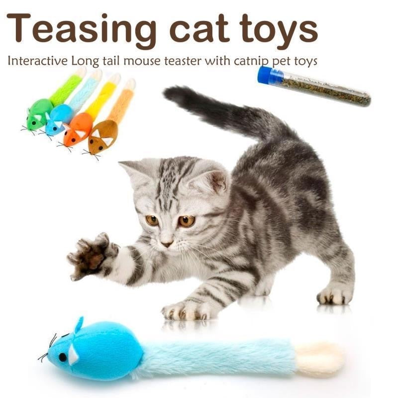 Long Tail Mouse Cat Toy