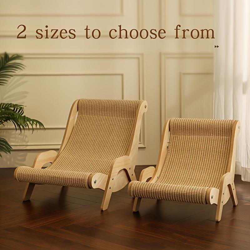2-in-1 Cat Hammock & Scratching Post