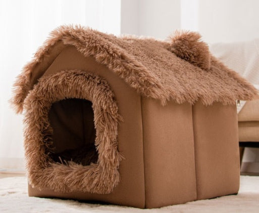 Foldable Winter Pet Villa