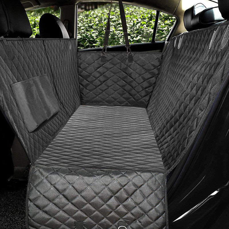 Dog Car Seat Cover with View Mesh