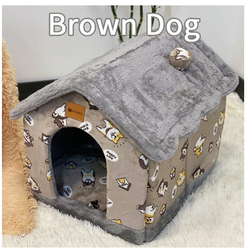 Foldable Winter Pet Villa