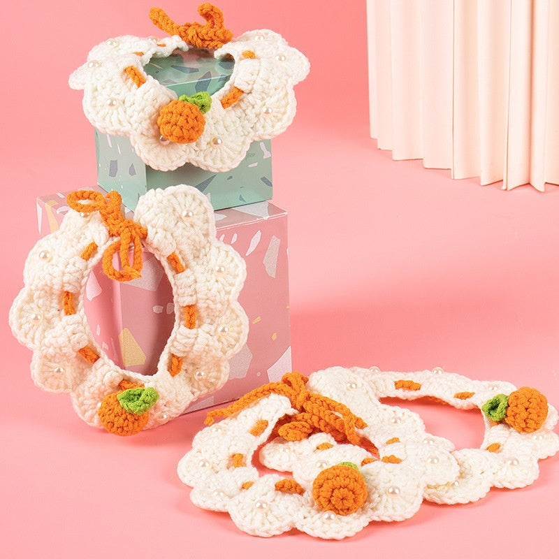 Cat Knitted Scarf Neckband Necklace