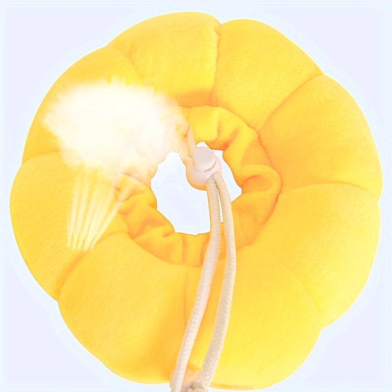 Cute Sunflower Recovery Collar