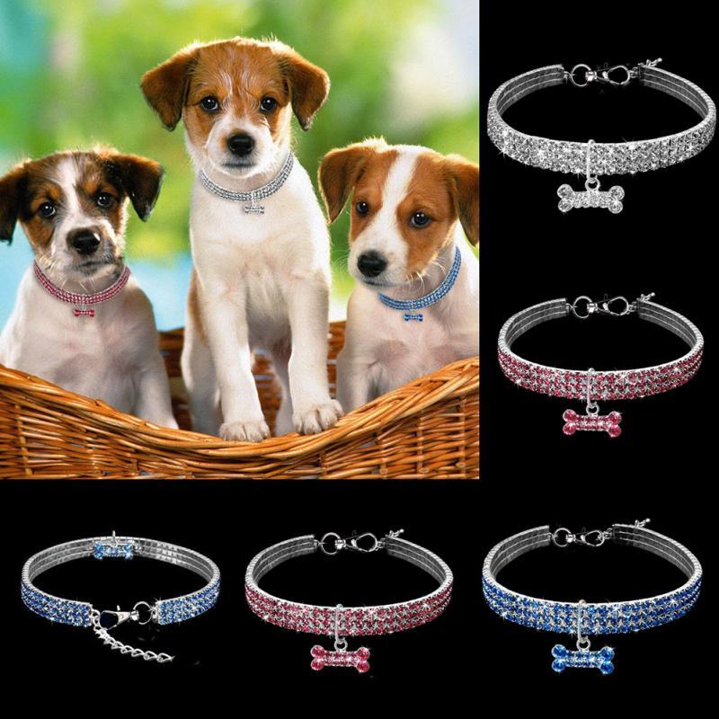 Bling Rhinestone Pet Collar