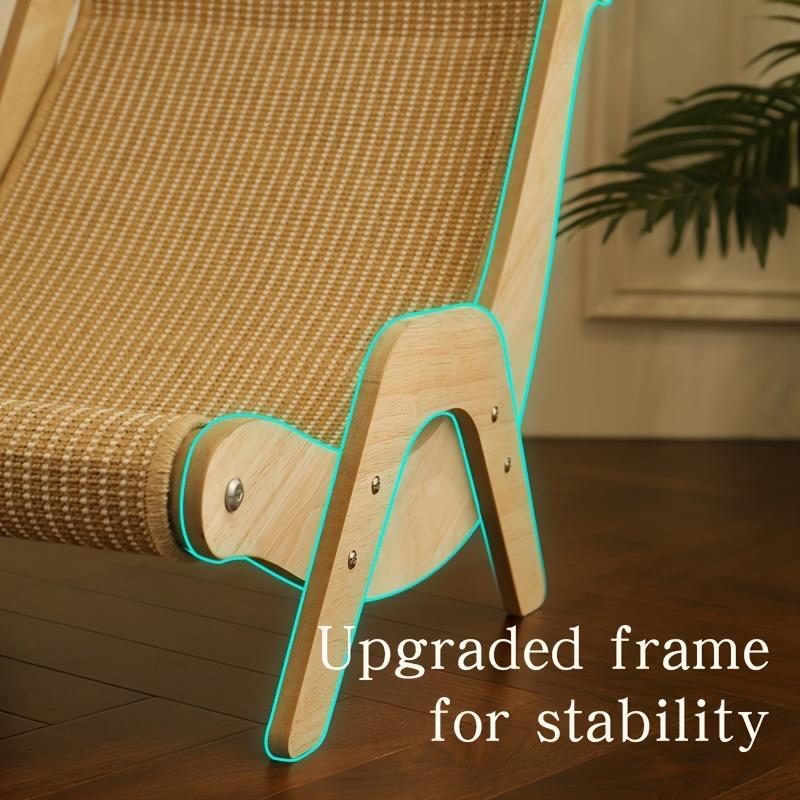 2-in-1 Cat Hammock & Scratching Post