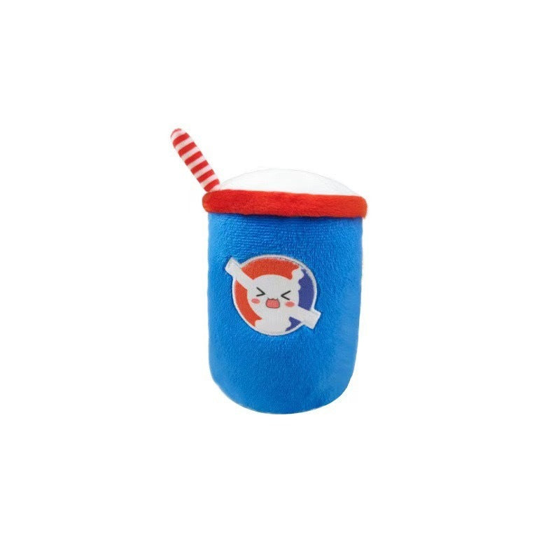 4-in-1 Fast Food Bucket Dog Toy Set