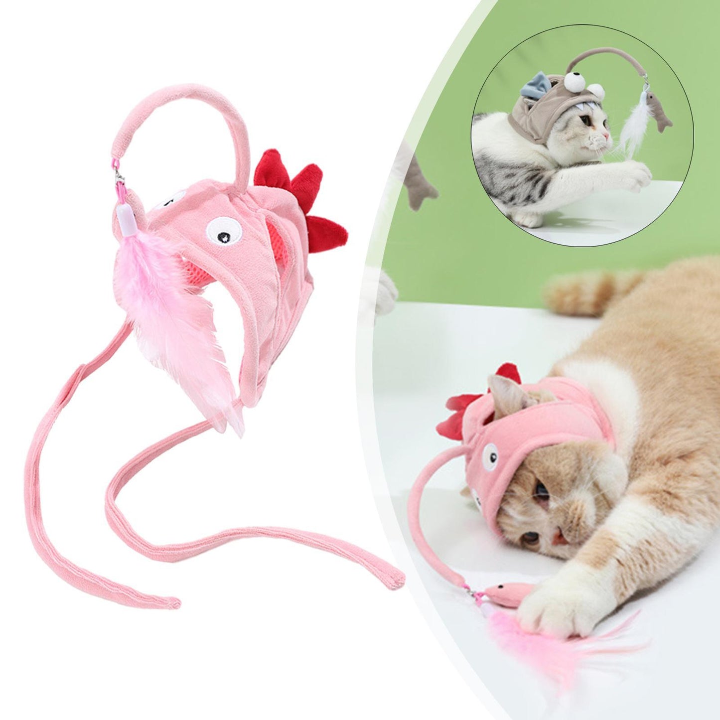 Wearable Funny Cat Toy