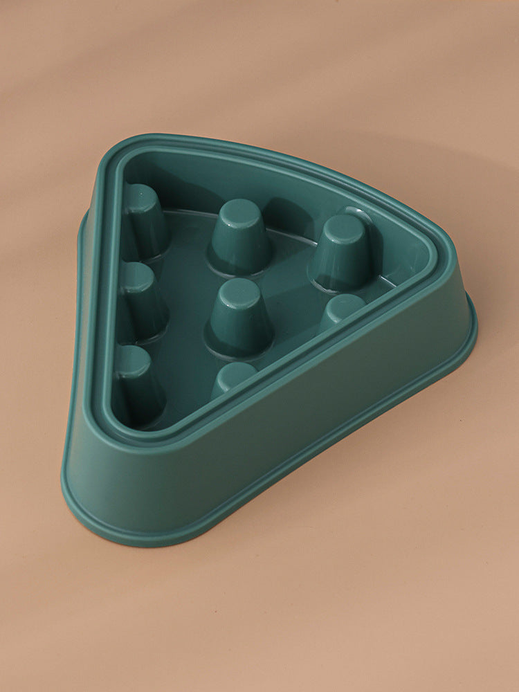 Cartoon Pizza Slow Feeder Bowl