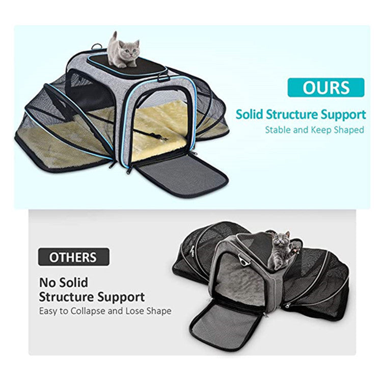 Airline-Approved Expandable Pet Carrier