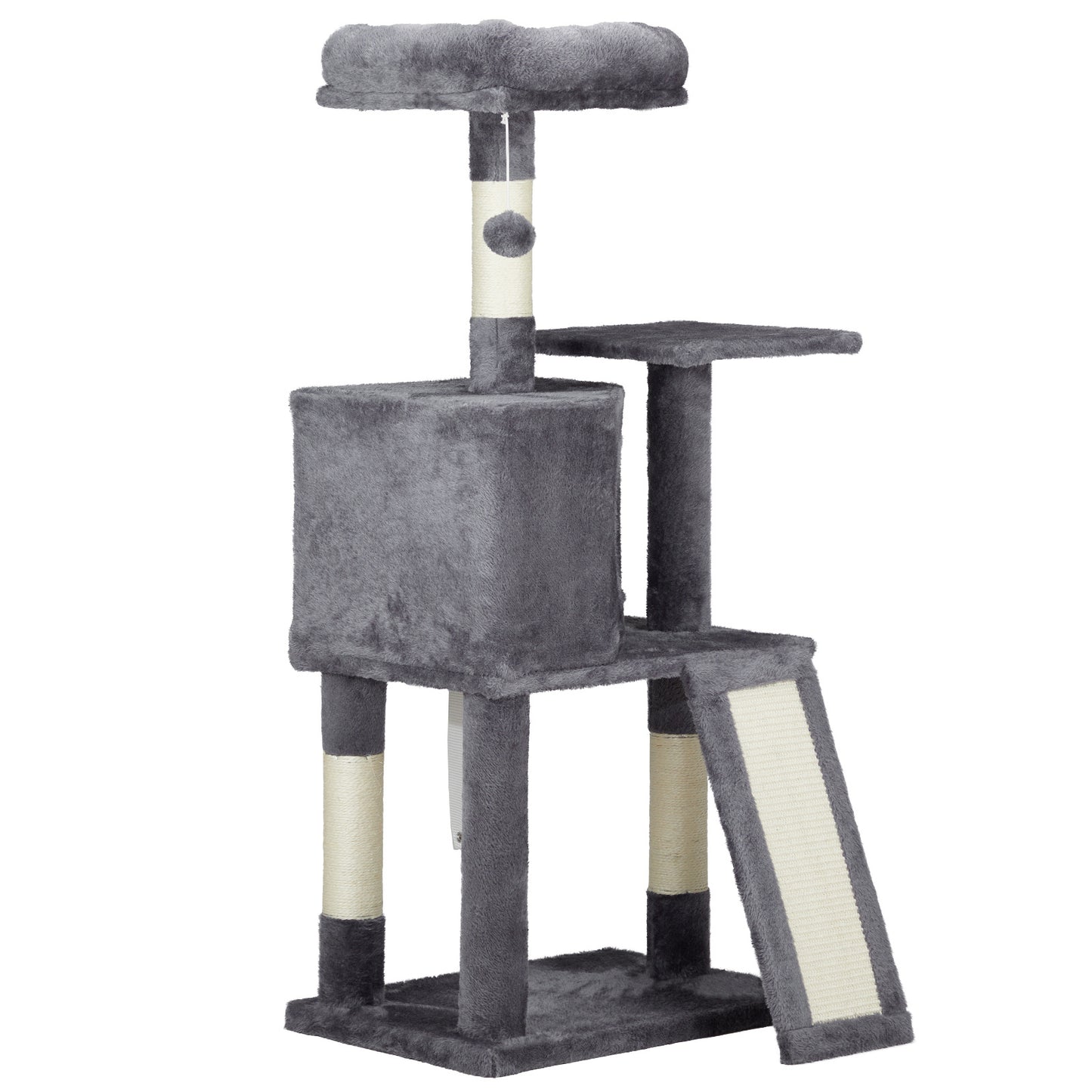 Multi-Level Cat Tree with Scratcher & Condo