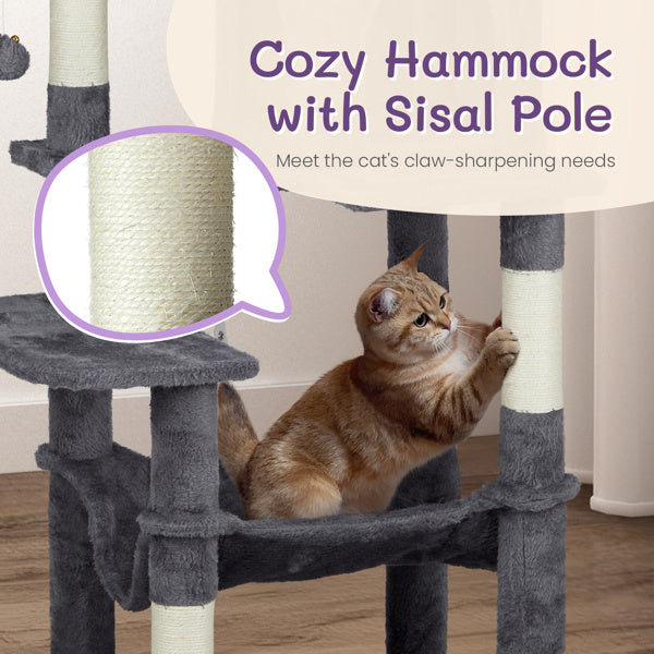 Multi-Level Cat Tree Tower