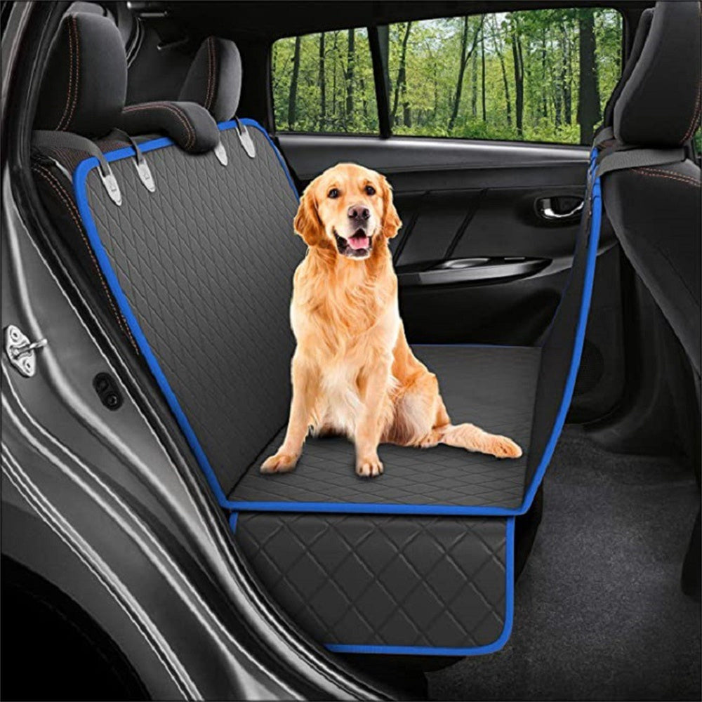 Dog Car Seat Cover with View Mesh