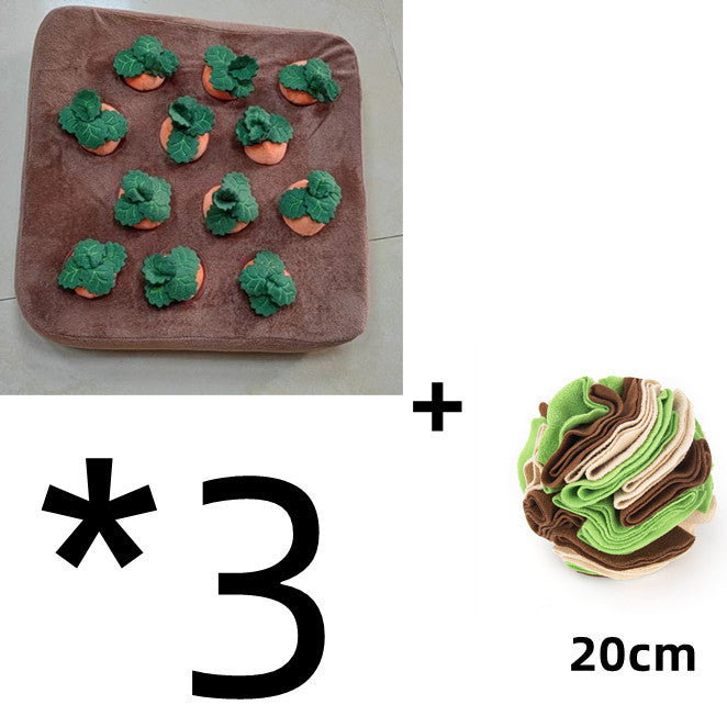 Carrot Snuffle Mat Toy