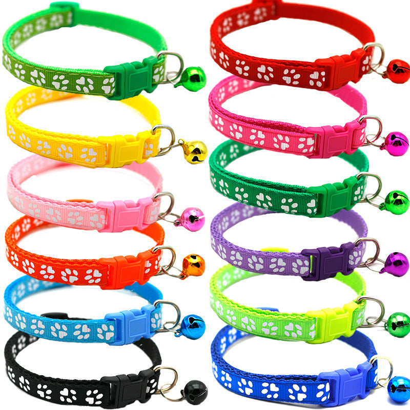 Adjustable Pet Collar with Bells