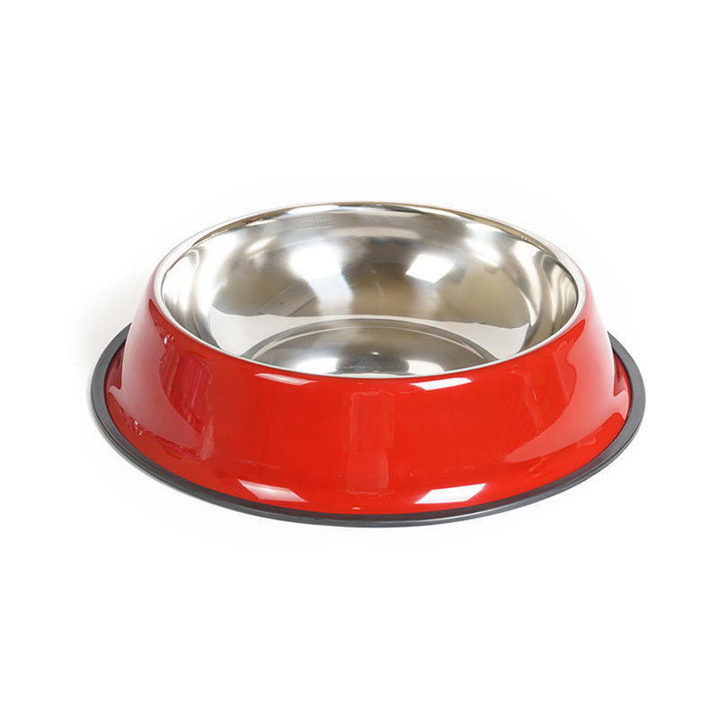 Dual Use Stainless Steel Pet Bowl