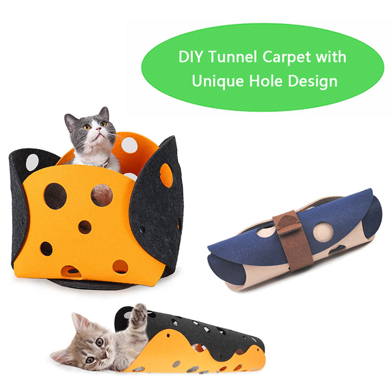 Collapsible Cat Tunnel House