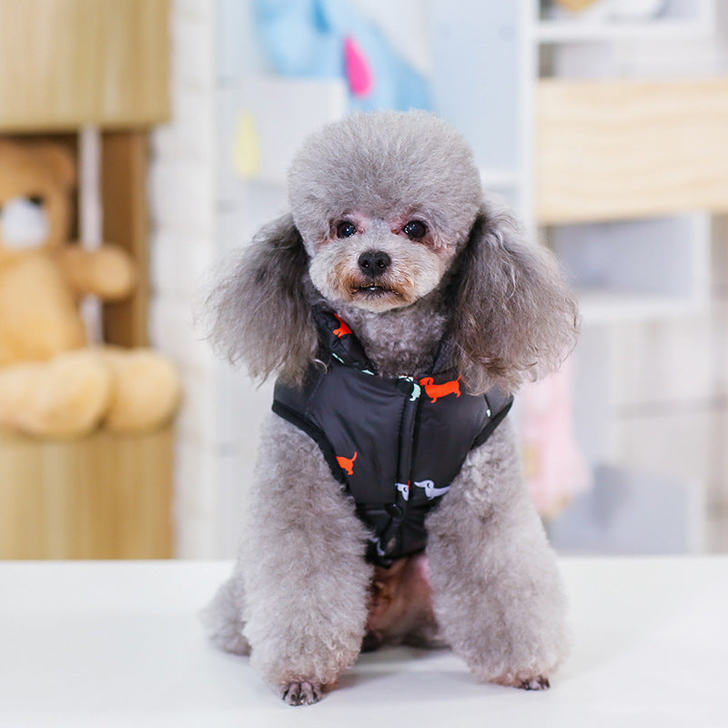 Casual Cotton Dog Vest