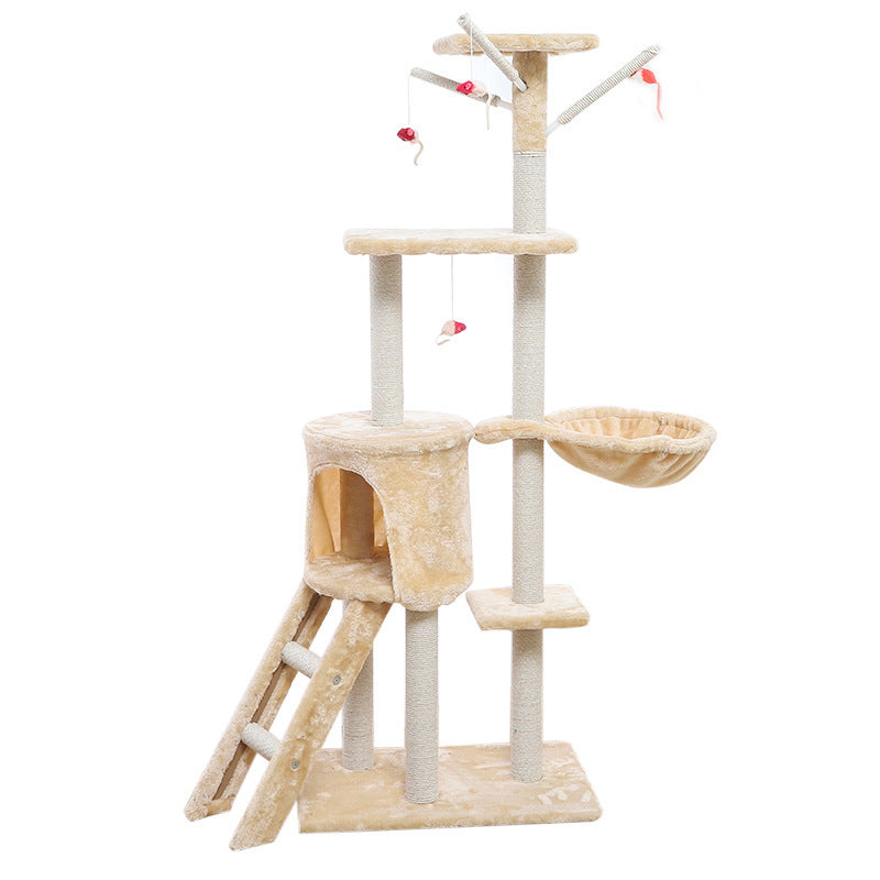 Multi-Level Cat Climber & House