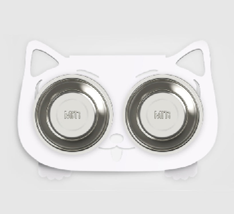 Anti-Falling Cat & Dog Feeding Water Bowl