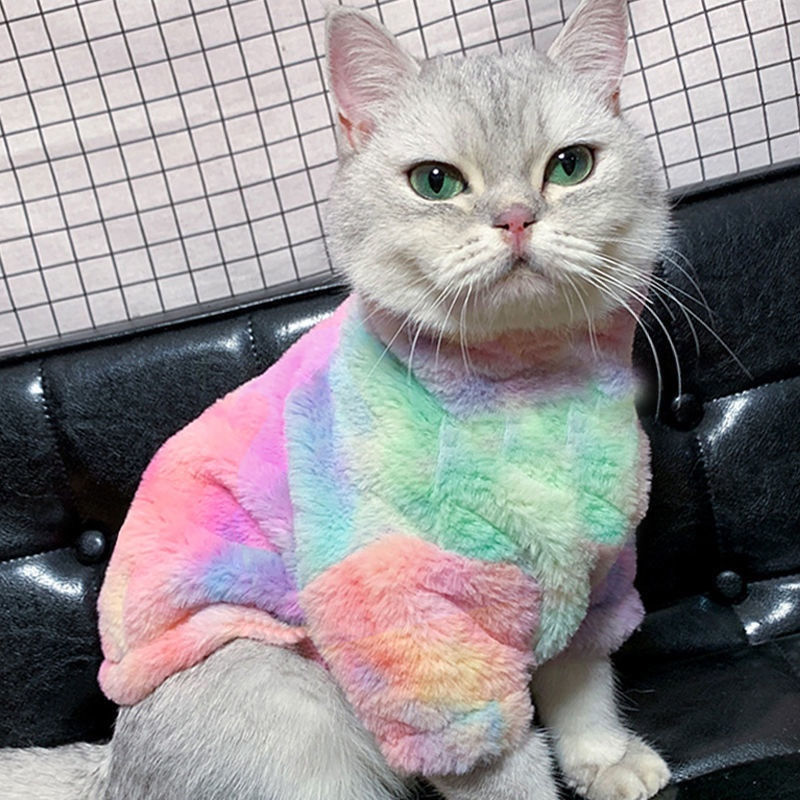 Cat Autumn & Winter Plush Clothes