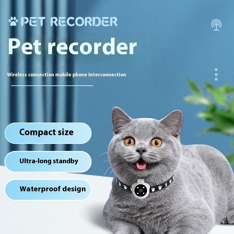 Pet Tracker Collar with Camera – GPS