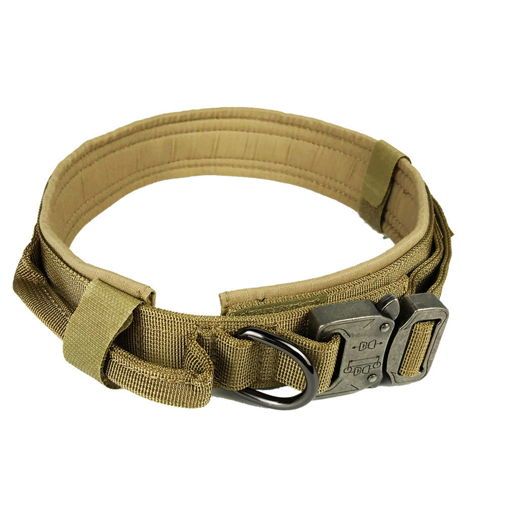 Heavy-Duty Tactical Dog Collar
