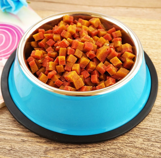 Dual Use Stainless Steel Pet Bowl