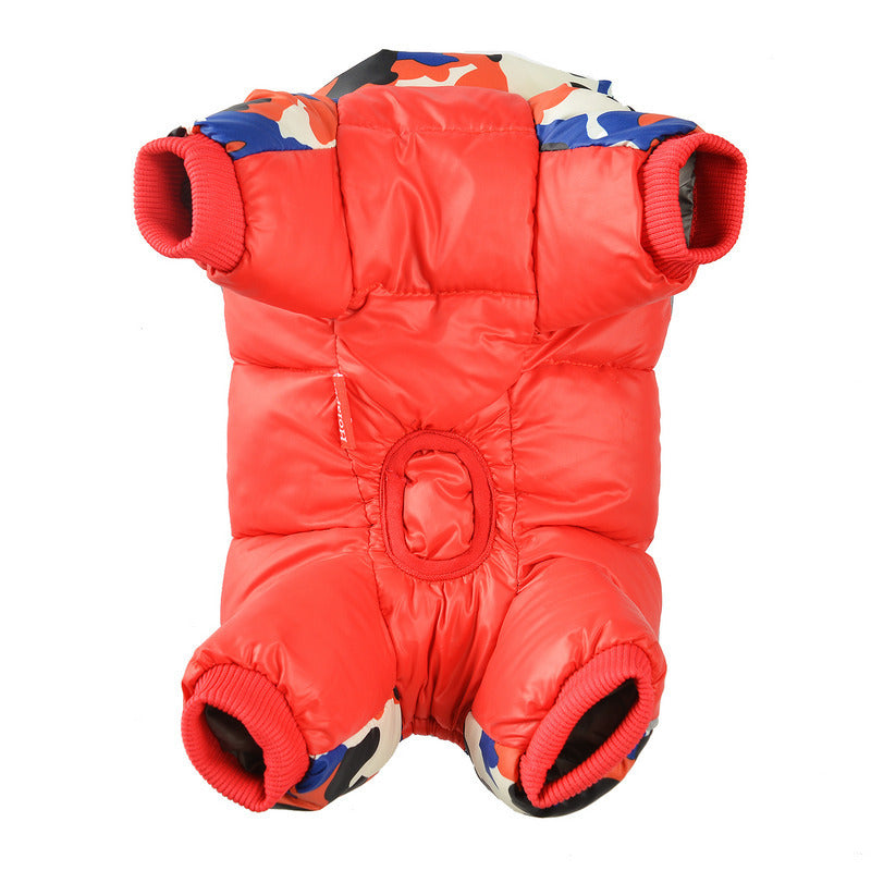 Waterproof Cotton Coat for Small Dogs