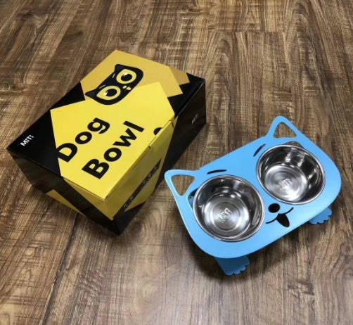 Anti-Falling Cat & Dog Feeding Water Bowl