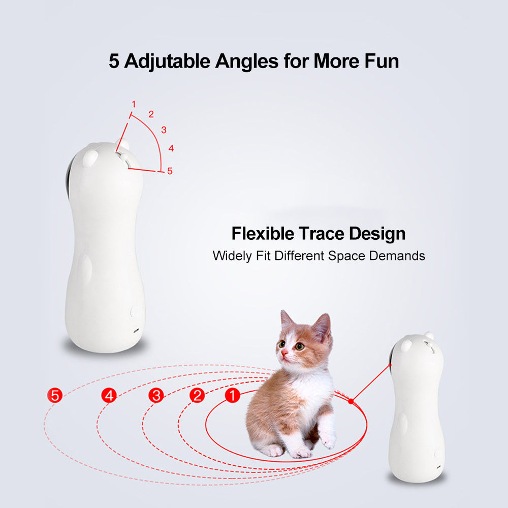 Bear-Shaped Automatic Laser Cat Toy