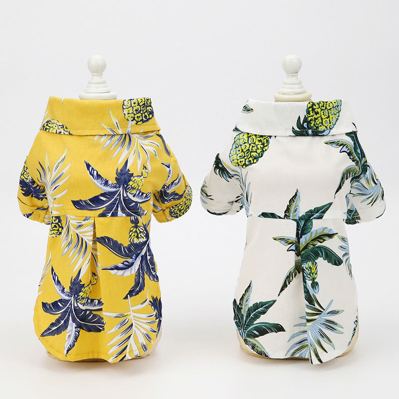 Summer Hawaiian Pet Shirt