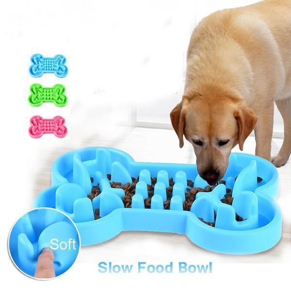 Anti-Choke Travel Slow Feeder Bowl for Dogs