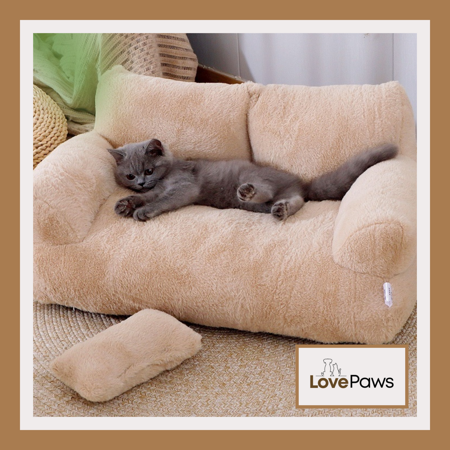 Luxury Sofa Bed for Cats & Small Dogs