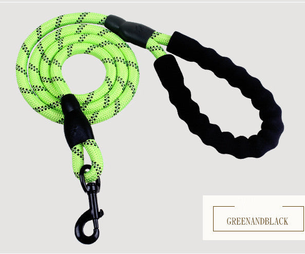 Reflective Dog Leash – Nylon Rope