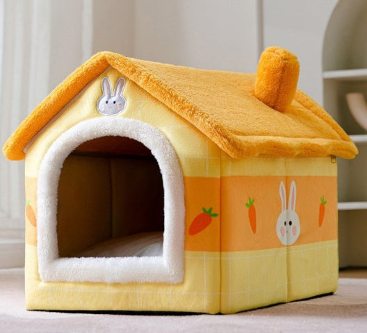 Foldable Winter Pet Villa