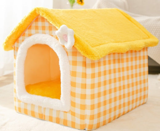 Foldable Winter Pet Villa