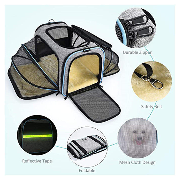 Airline-Approved Expandable Pet Carrier